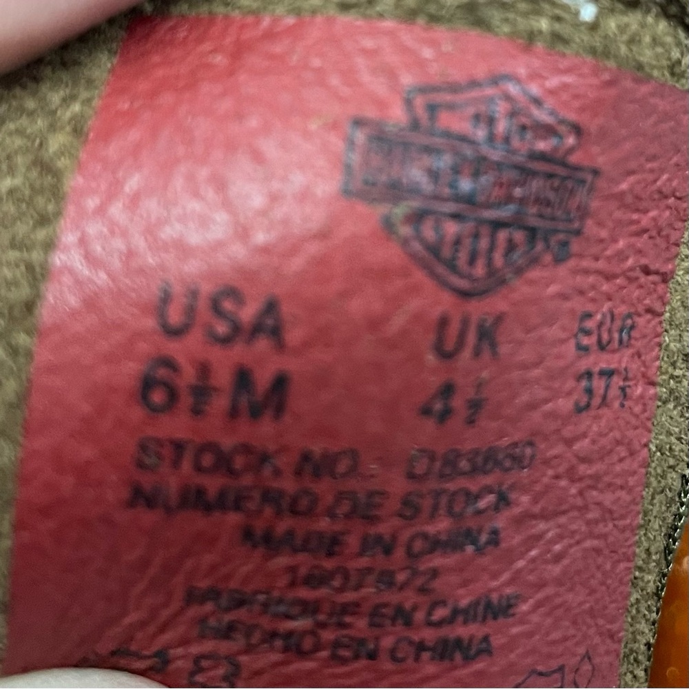 Harley Davidson Boots Size 6.5 🏍️ - Picture 7 of 14